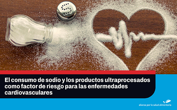 El alto consumo de sodio se relaciona con las enfermedades cardiovasculares, principal causa de muerte en México